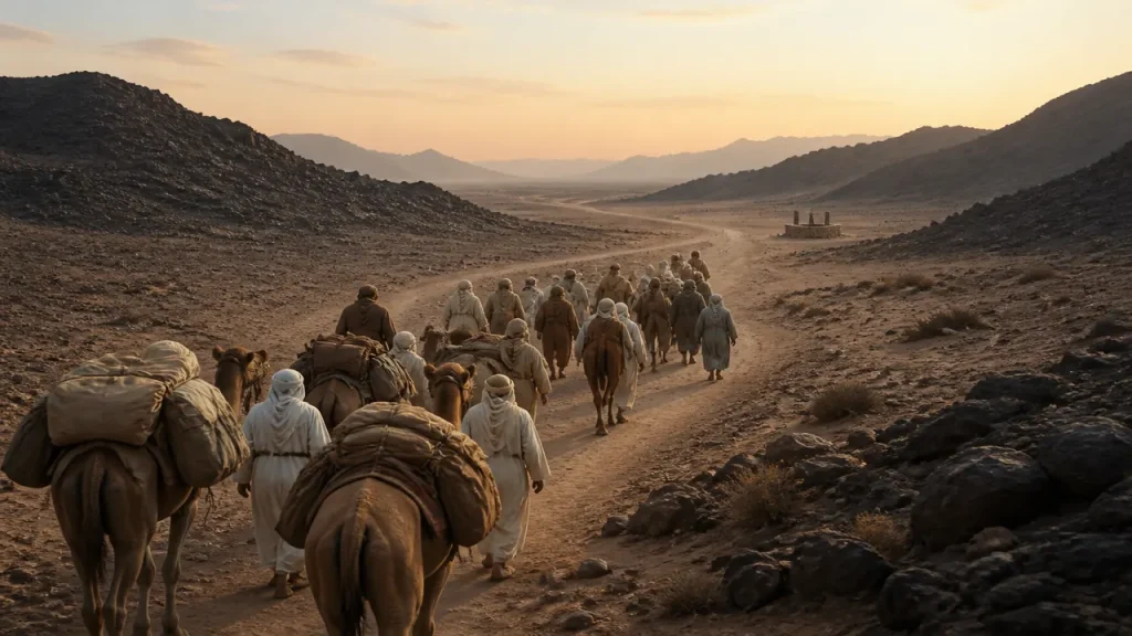 Part 51 – The campaign of the 6th Hijri A peaceful caravan travelling toward Hudaybiyyah in the sixth Hijri year