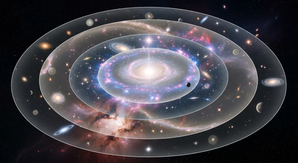 Creation and the Seven Heavens in Islamic Thought Historical illustration for Creation and the Seven Heavens in Islamic Thought