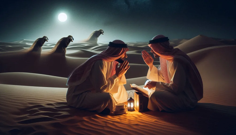 Part 7 – The Early Private Call and the First Muslims Illustration for Part 7 on the secret dawah and influential companions